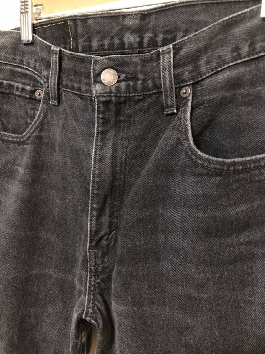 OLD Levi's 606-09 リーバイス 31 ブラックデニム　リーバイス ジーンズ_画像8