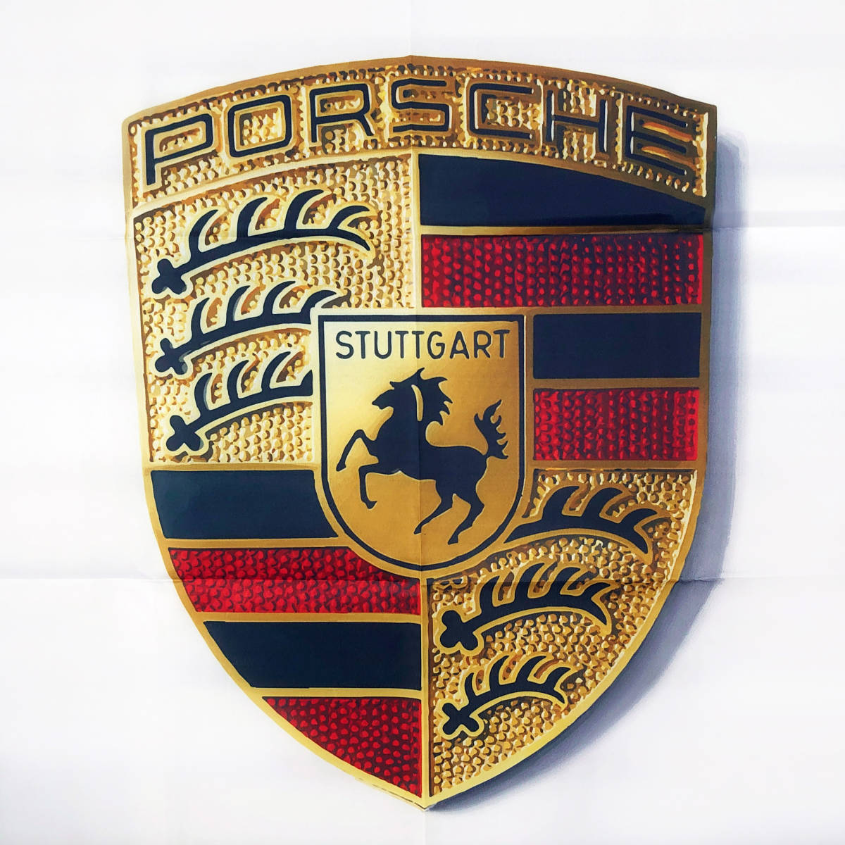 ポルシェ フラッグ 150㎝×90㎝ P37 バナー 旗 看板 インテリア タペストリー ポスター PORSCHE 911 スポーツカー ハトメ補強 ガレージ装飾_画像5