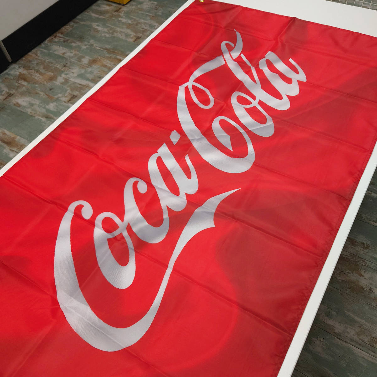 コカ・コーラ フラッグ P314 アメリカン雑貨 ガレージ装飾 旗 コーク クラシック USAポスター 看板 USA輸入雑貨 Coca-Cola 広告 バナー _画像10