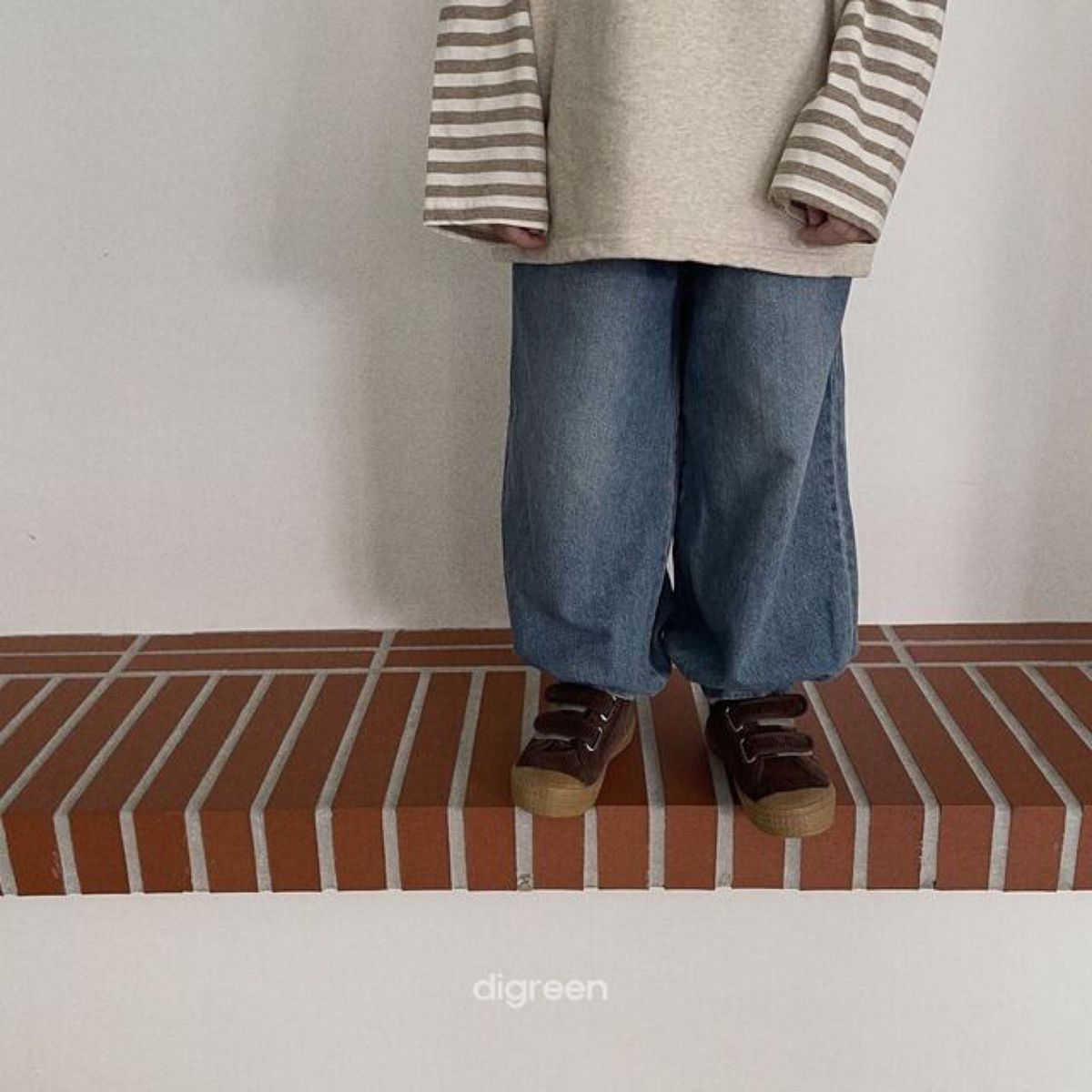 【digreen】yoko denim pants （110㎝）