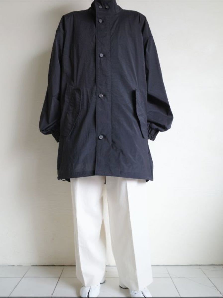 stein 23ss Reversible Mods Coat black st574 ジャケット シュタイン モッズコートcomoli yoke コモリ ヨーク aton エイトン