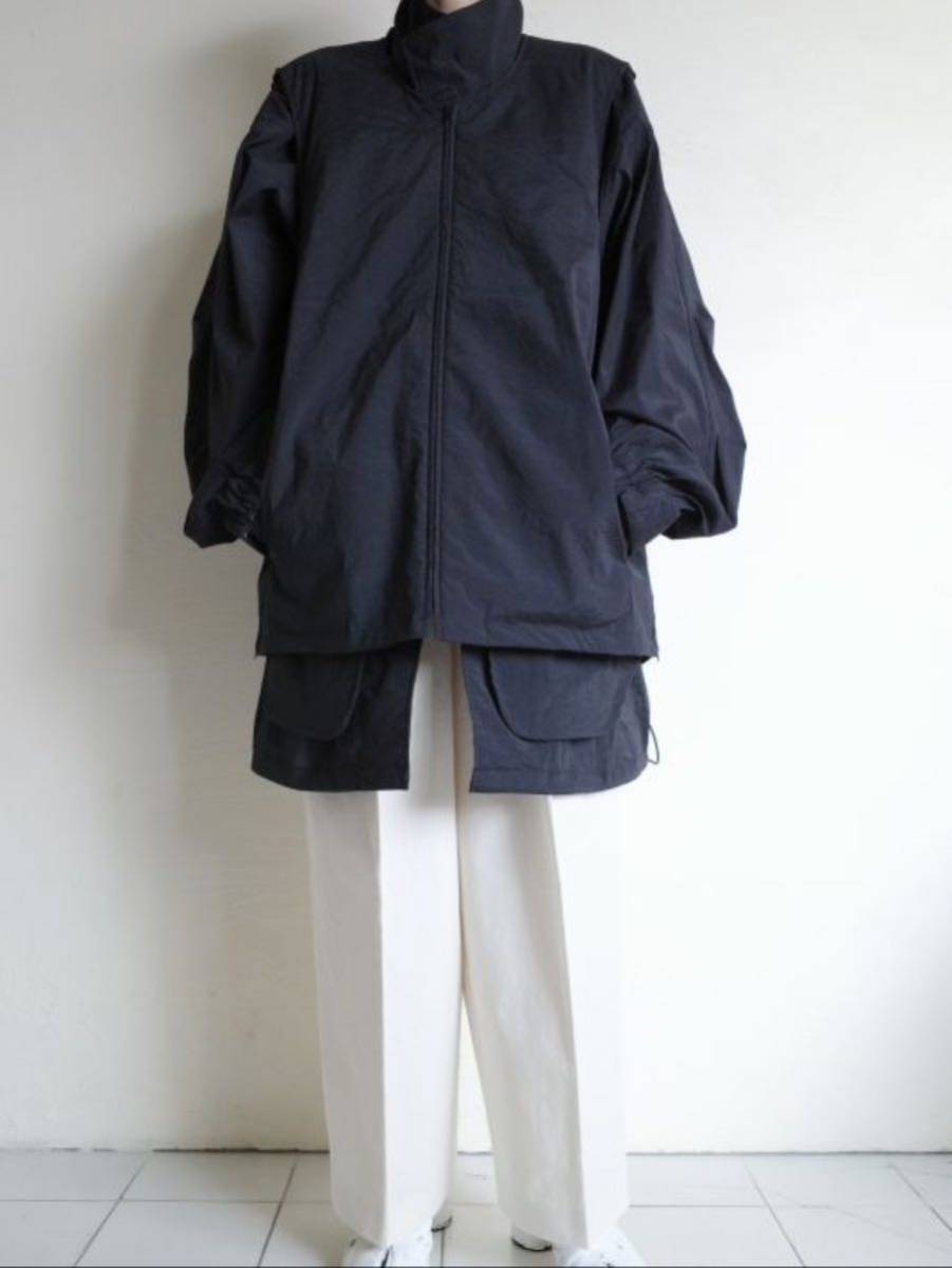 stein 23ss Reversible Mods Coat black st574 ジャケット シュタイン モッズコートcomoli yoke コモリ ヨーク aton エイトン