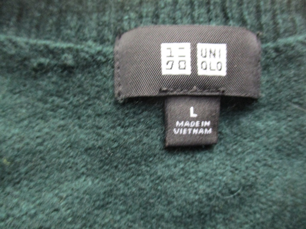 UNIQLO ユニクロ　セーター　ウール100%　 美品_画像2