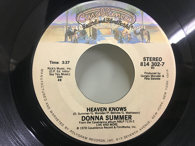 ★即決 Donna Summer / Hot Stuff - Heaven Knows 7_画像2