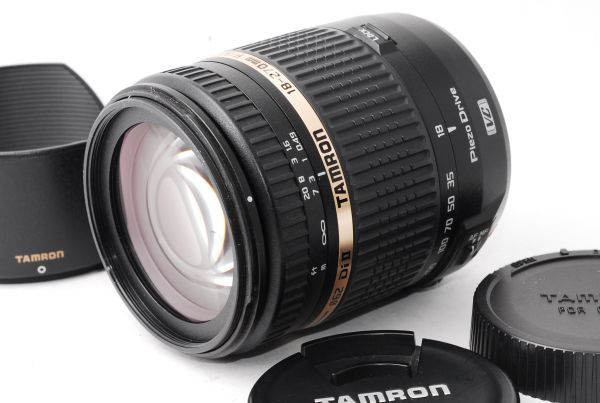 ★極上美品★ タムロン TAMRON AF 18-270mm F3.5-6.3 Di II VC PZD B008 CANON キヤノン EFマウント #D75135-160_画像1