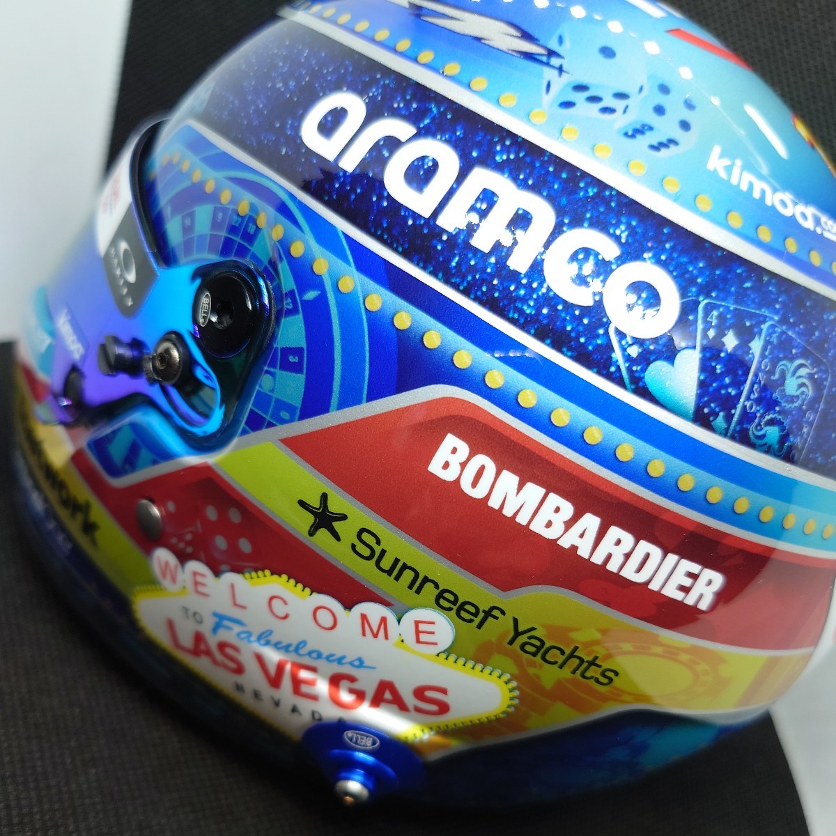 国内未発売】1/2 ヘルメット アストンマーチンF1 F.アロンソ 国内未発売】1/2 ヘルメット アストンマーチンF1 F.アロンソ