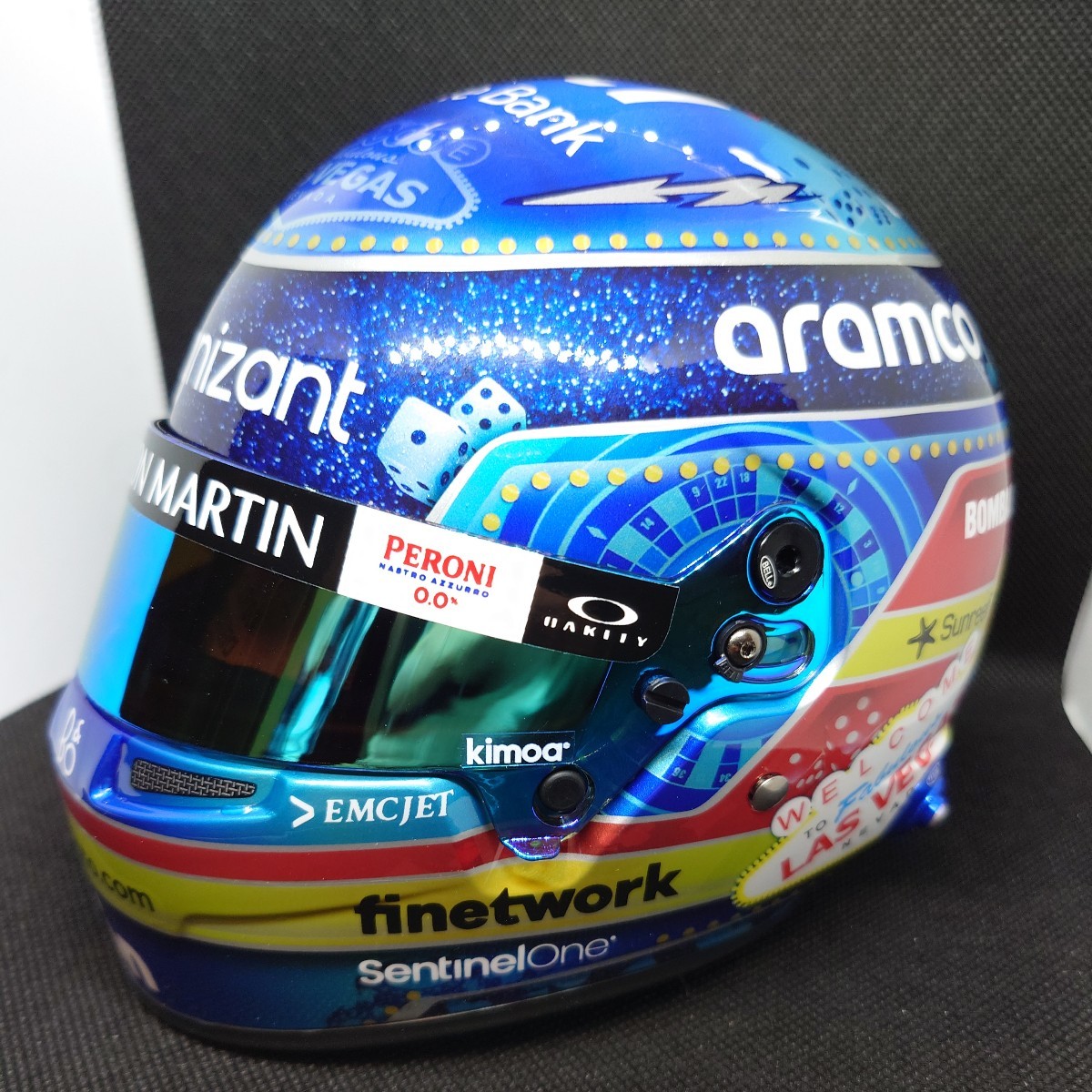 国内未発売】1/2 ヘルメット アストンマーチンF1 F.アロンソ 国内未発売】1/2 ヘルメット アストンマーチンF1 F.アロンソ