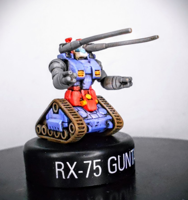 ガンダムMFS1 RX-75 ガンタンク リペイント 完成品_画像2