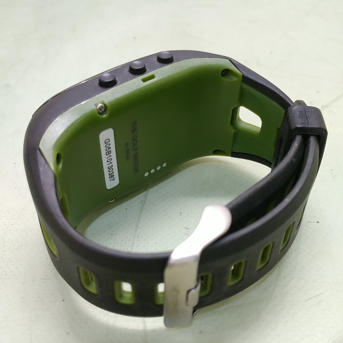 GREEN ON THE GOLF WATCH/グリーンオン ザ ゴルフウォッチ 腕時計型 GPS距離測定器 時計_画像3