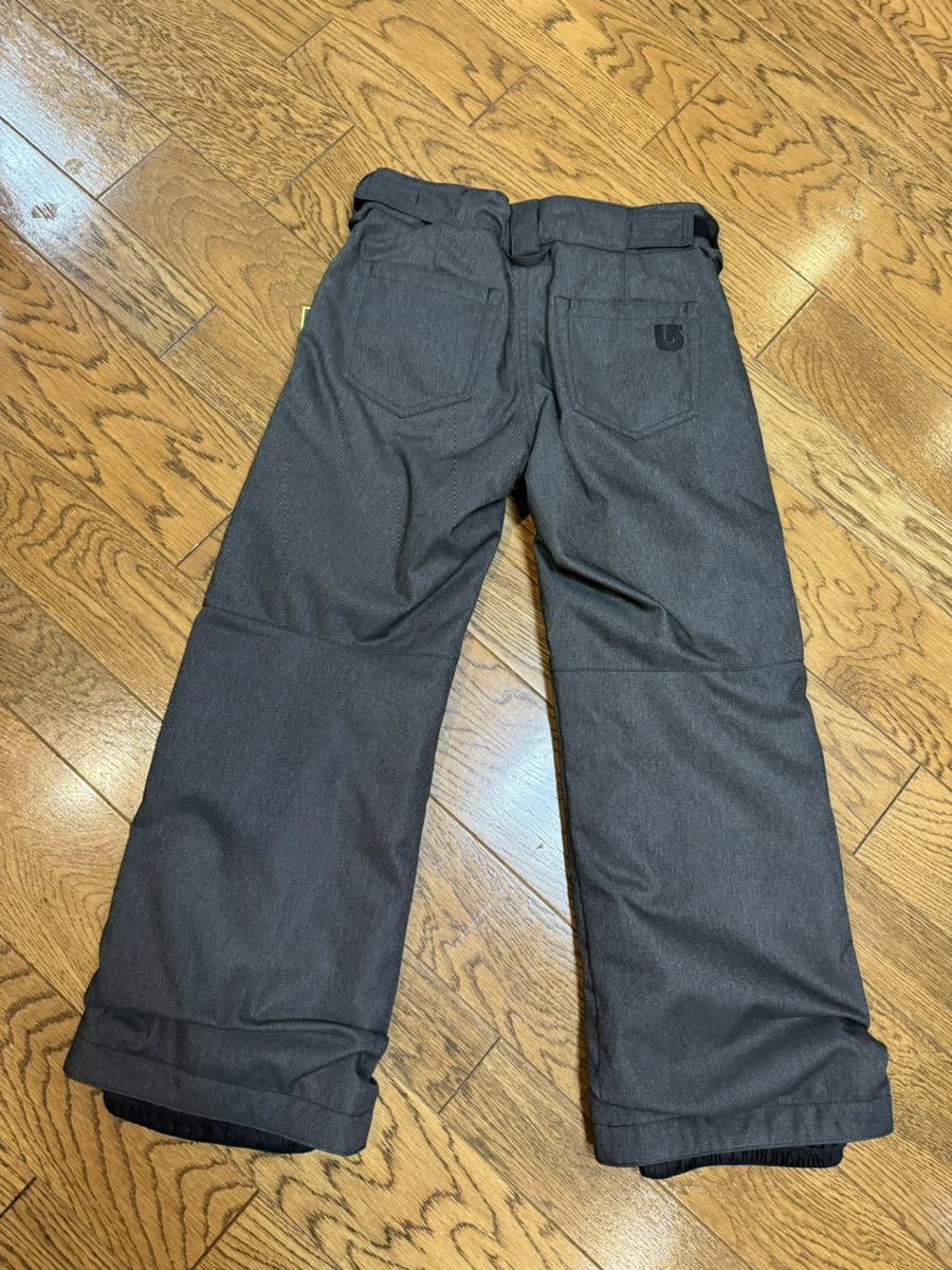 バートン　スノーボード ウェア　パンツ BOYS TWC GREENLIGHT PANT Sサイズ　125-135 デニム_画像6