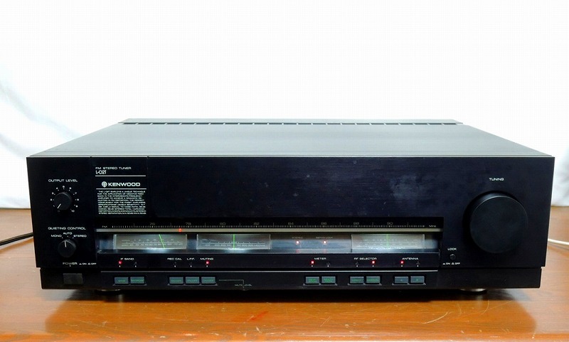 KENWOOD L-02T 最高級FMステレオチューナー(動作品）_画像1