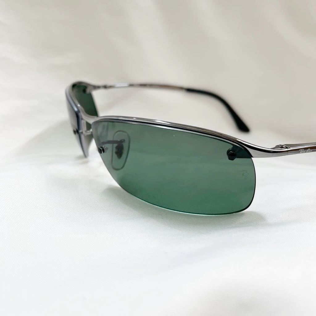 RayBanレイバン 偏光サングラス RB3183 004/9A 63サイズ 釣り　スポーツ　運転　バネ蝶番　メガネ　メンズ_画像2