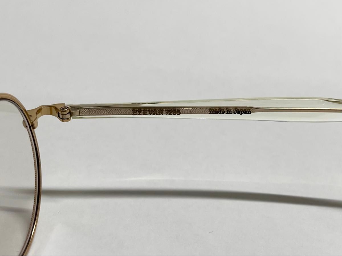 林遣都さん愛用品 eyevan7285 217 44sizeゴールド 10eyevan 林遣都さん愛用品 eyevan7285 217 44sizeゴールド 10eyevan