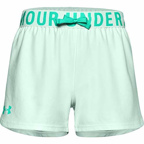 [KCM]Z-3under-183-YLG* выставленный товар *[ Under Armor ] девушки Play выше solid шорты 1351714 зеленый размер YLG