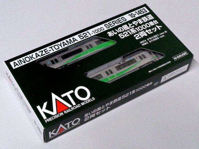 KATO(カトー) あいの風とやま鉄道 521系1000番台 2両セット #10-1453