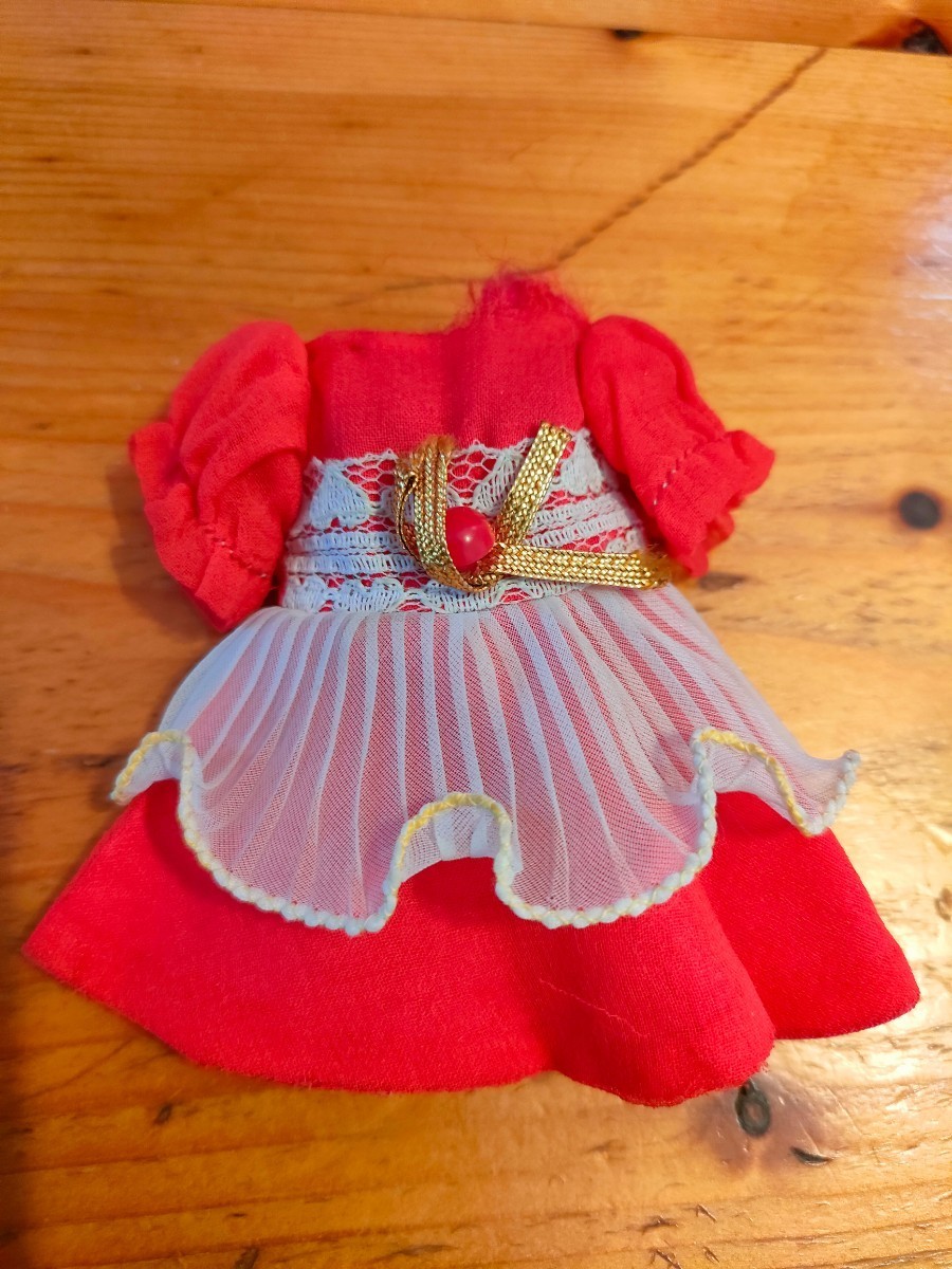 　難アリ　旧タカラ 初代リカちゃん　ドレス　タグ付き　着せ替え人形　ビンテージドレス　リカちゃん_画像3