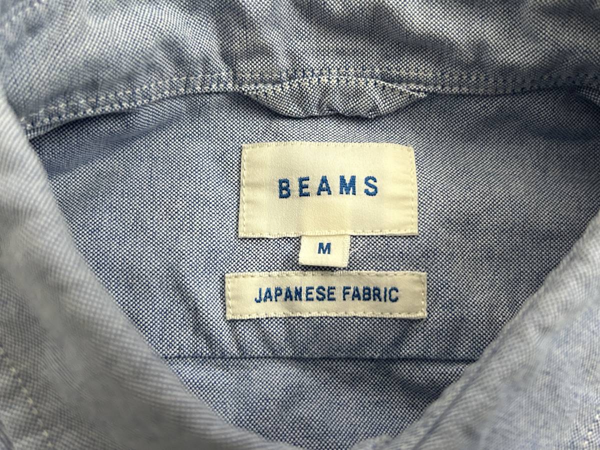 ★BEAMS ビームス 長袖シャツ Mサイズ JAPANESE FABRIC★_画像3