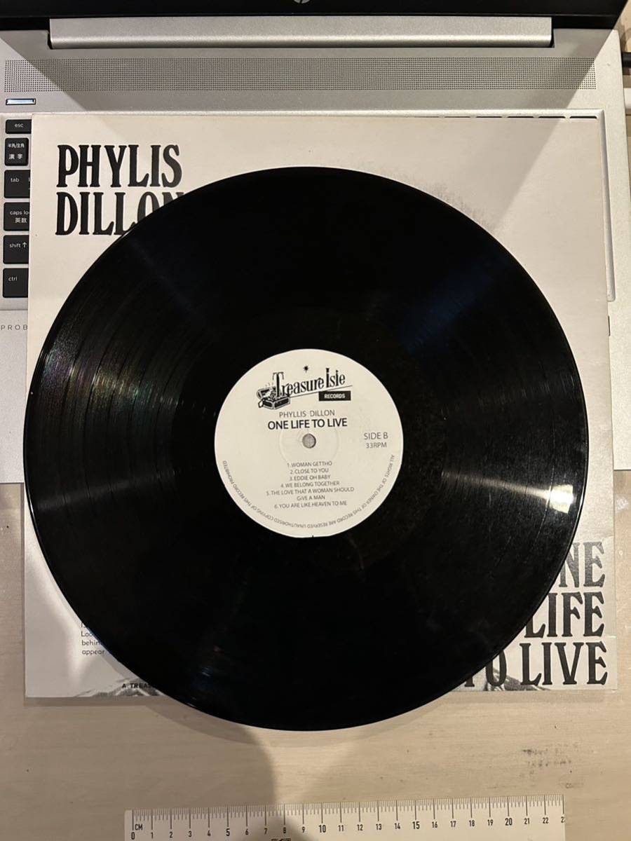 PHYLIS DILLON レコード ONE LIFE TO LIVE LP フィリス・ディロン ロックステディ 藤原ヒロシ HF レゲエ ダブ_画像8