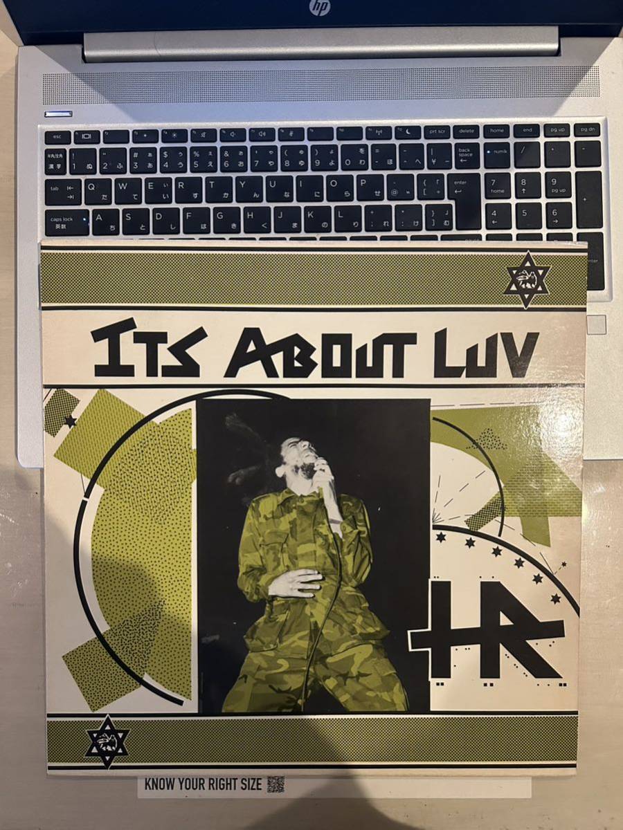 IT'S ABOUT LUV HR bad brains レコード LP バッドブレインズ_画像1