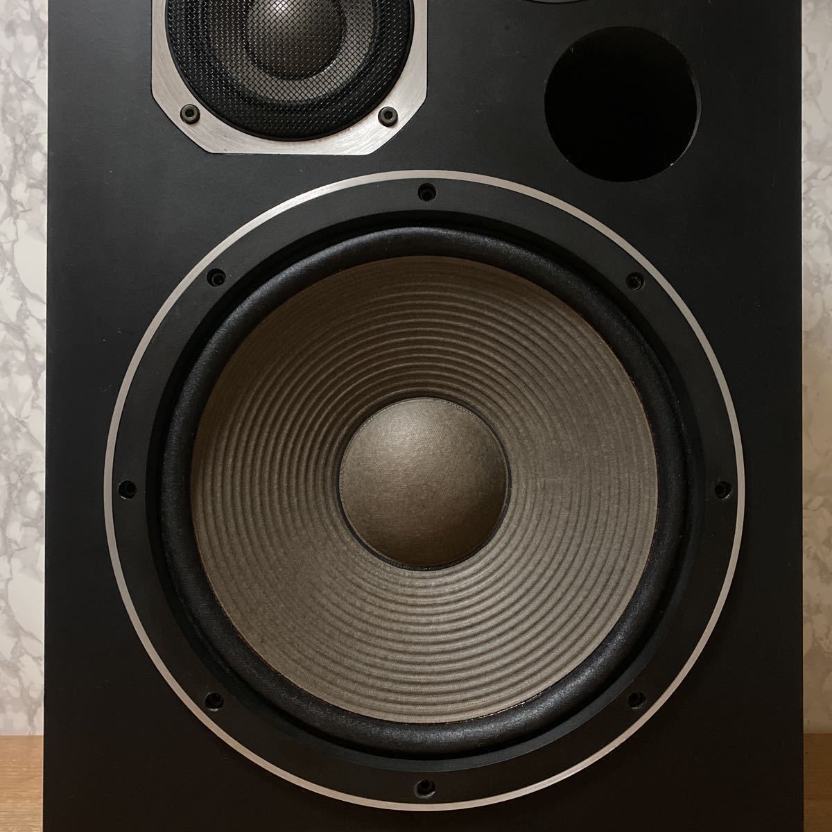 PIONEER S-180 S-180A S-180III S-180D 用 NEW クロス エッジ ブラック 2枚 実機装着確認済み！_画像3