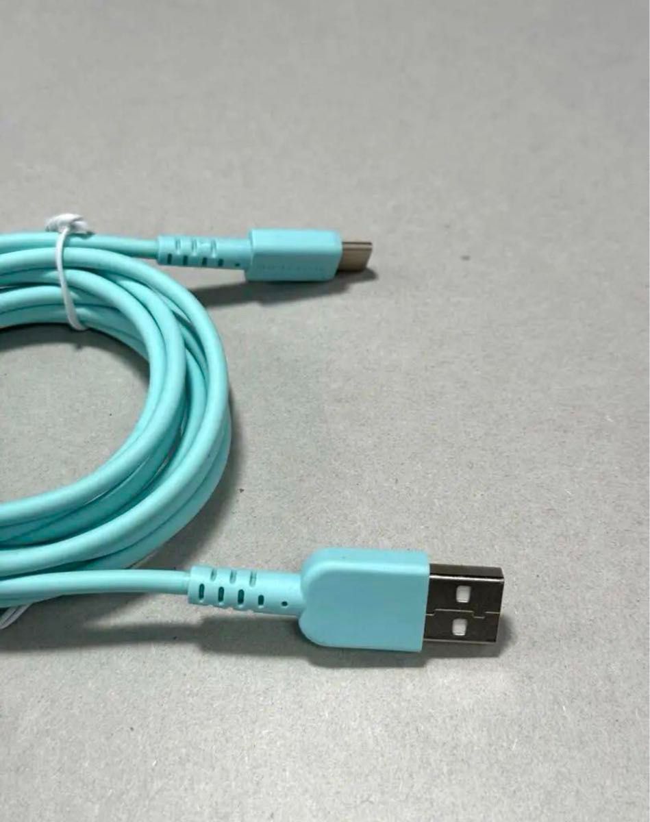 Iphone 15 ケーブル　USB A - USB C 1m 青色