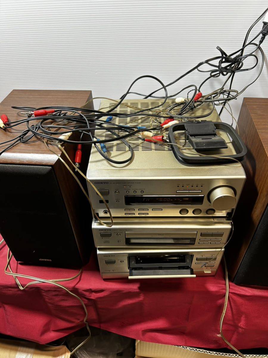 ONKYO オンキョー システムコンポ R-810M C-710M K-510M D-072A ONKYO オンキョー システムコンポ R-810M C-710M K-510M D-072A