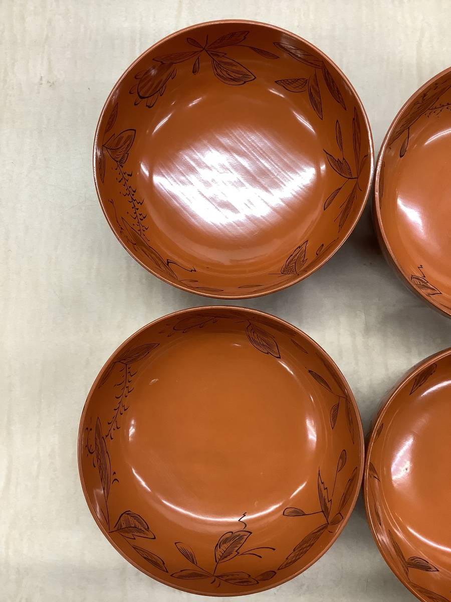 K3396 輪島　漆器　汁椀　茶碗　蓋付　10客_画像7