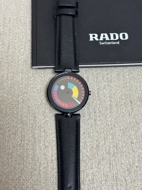 RADO　ラドー　カルぺ　ディエム 　クォーツ　2002本限定品 箱付き　動作あり　美品　保証書付き_画像4