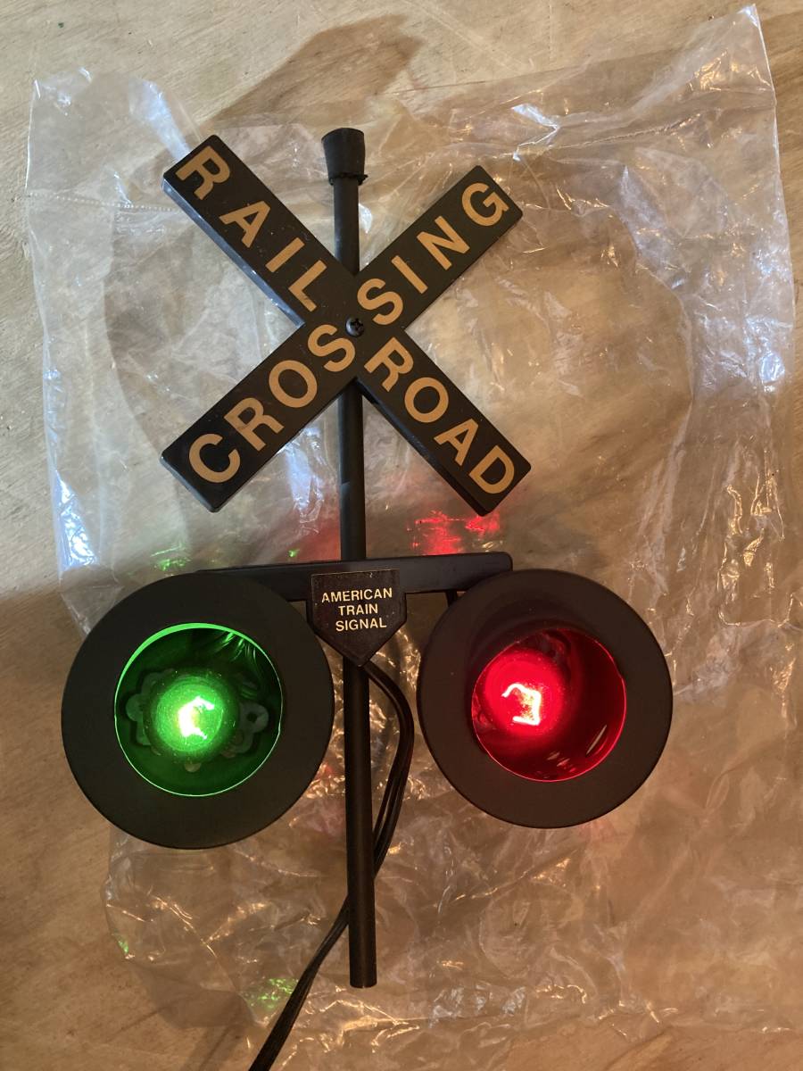 未使用　Sound Crossing Light ライト 信号機 踏切警報器 アメリカン雑貨_画像2