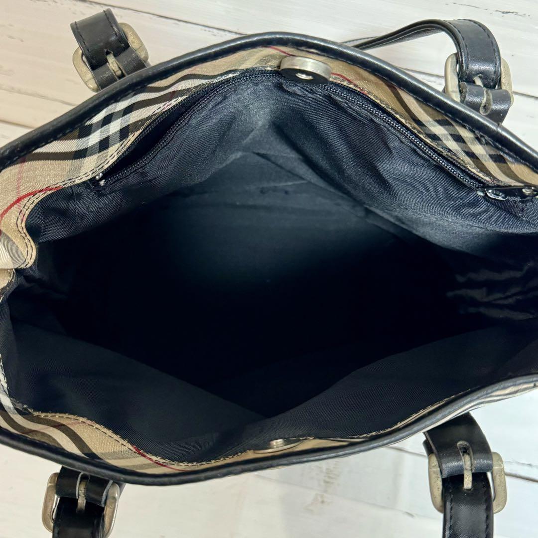 美品】BURBERRY バーバリー ブルーレーベル ノバチェック バケツ 美品】BURBERRY バーバリー ブルーレーベル ノバチェック バケツ