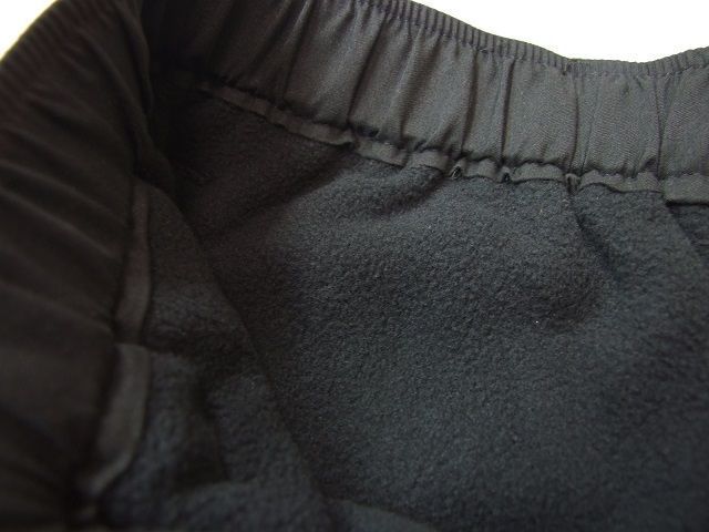 新品 OUTDOOR 暖かいパンツ 黒L 裏フリース クライミングカーゴパンツ とても暖かい冬用パンツ アウトドア メンズパンツ 新着 41_裏はフリースなのでかなり暖かいです！