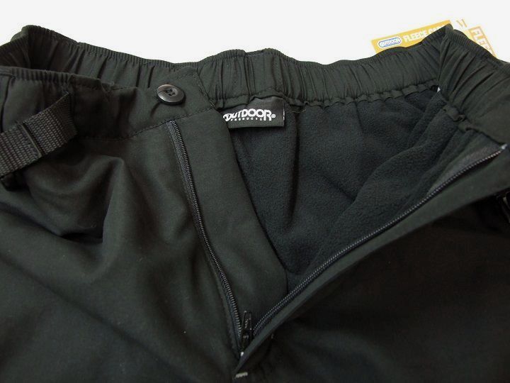 新品 OUTDOOR 暖かいパンツ 黒L 裏フリース クライミングカーゴパンツ とても暖かい冬用パンツ アウトドア メンズパンツ 新着 41_画像6