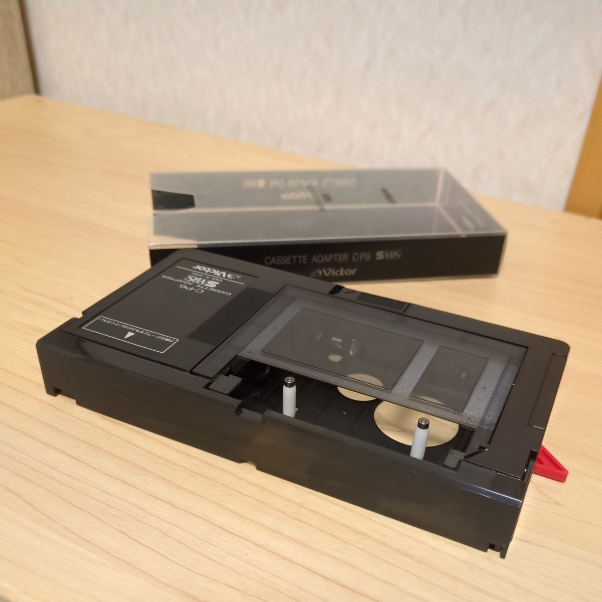 送料無料　Victor C-P6 VHS-C カセットアダプター 動作未確認ジャンク扱い_画像3