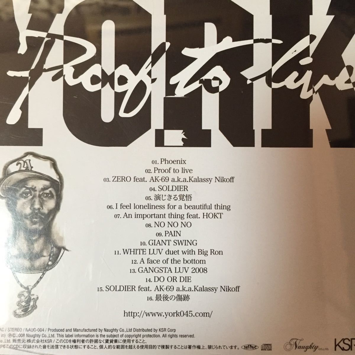 YORK 『Proof to live』COLOR,DEEP,EXILE ATSUSHI,AK-69,HOKT YORK 『Proof to live』COLOR,DEEP,EXILE ATSUSHI,AK-69,HOKT