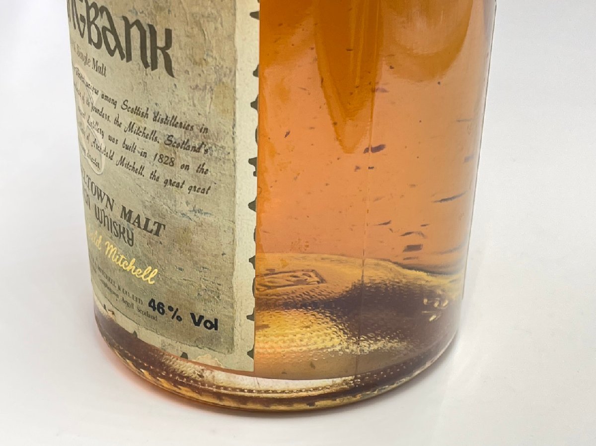 ◆未開栓　古酒　スプリングバンク SPRINGBANK 25年 キャンベルタウン スコッチウイスキー シングルモルト ※沈殿物があり 46％/750ml◆MYK_※沈殿物があります。