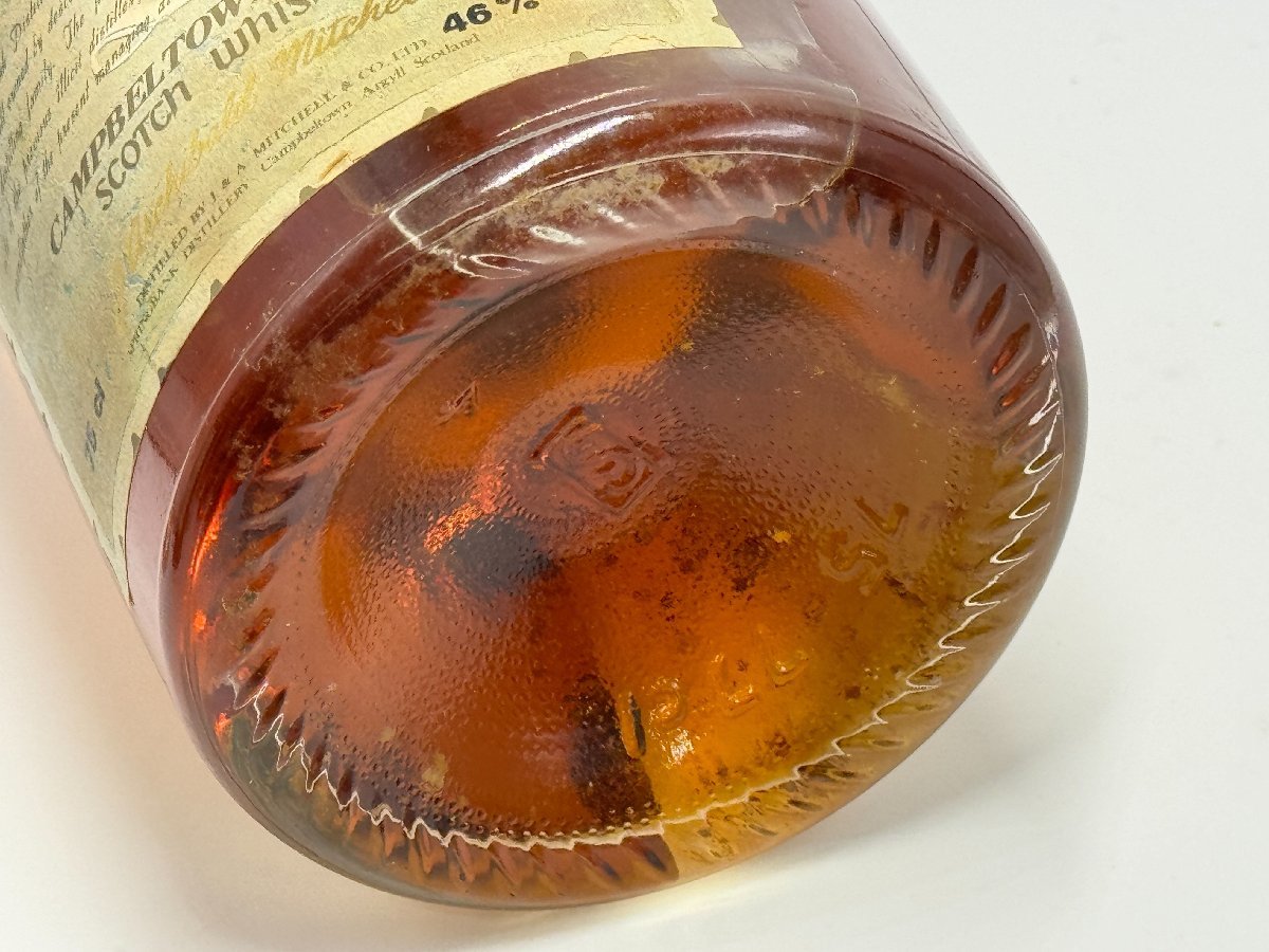 ◆未開栓　古酒　スプリングバンク SPRINGBANK 25年 キャンベルタウン スコッチウイスキー シングルモルト ※沈殿物があり 46％/750ml◆MYK_画像10