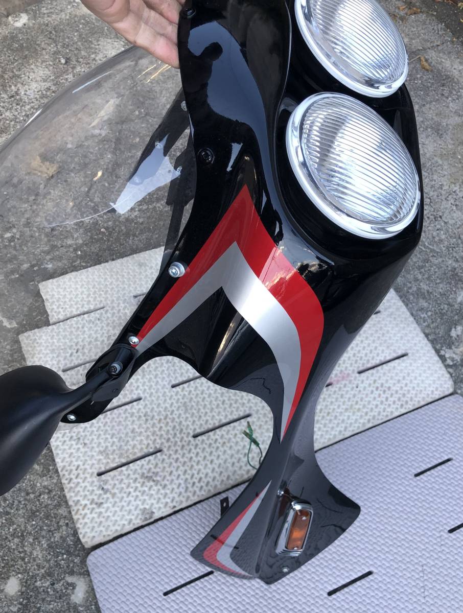 デュアルカウル gpz400f z400gp カフェ レーサー ロケットカウル デュアルカウル gpz400f z400gp カフェ レーサー ロケットカウル