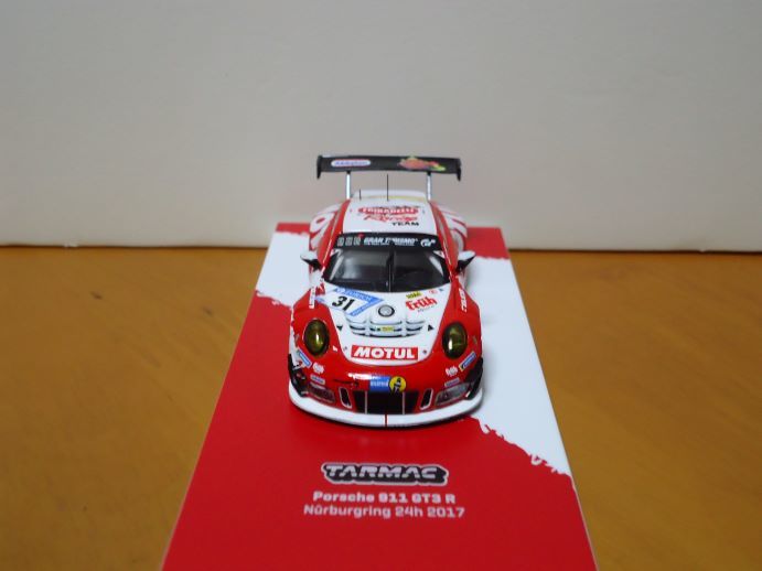 ★TARMAC 1/64 ターマック　ポルシェ　Porsche 911 GT3 R 　#31　MOTUL　ニュルブルクリンク24時間レース 2017★_画像5