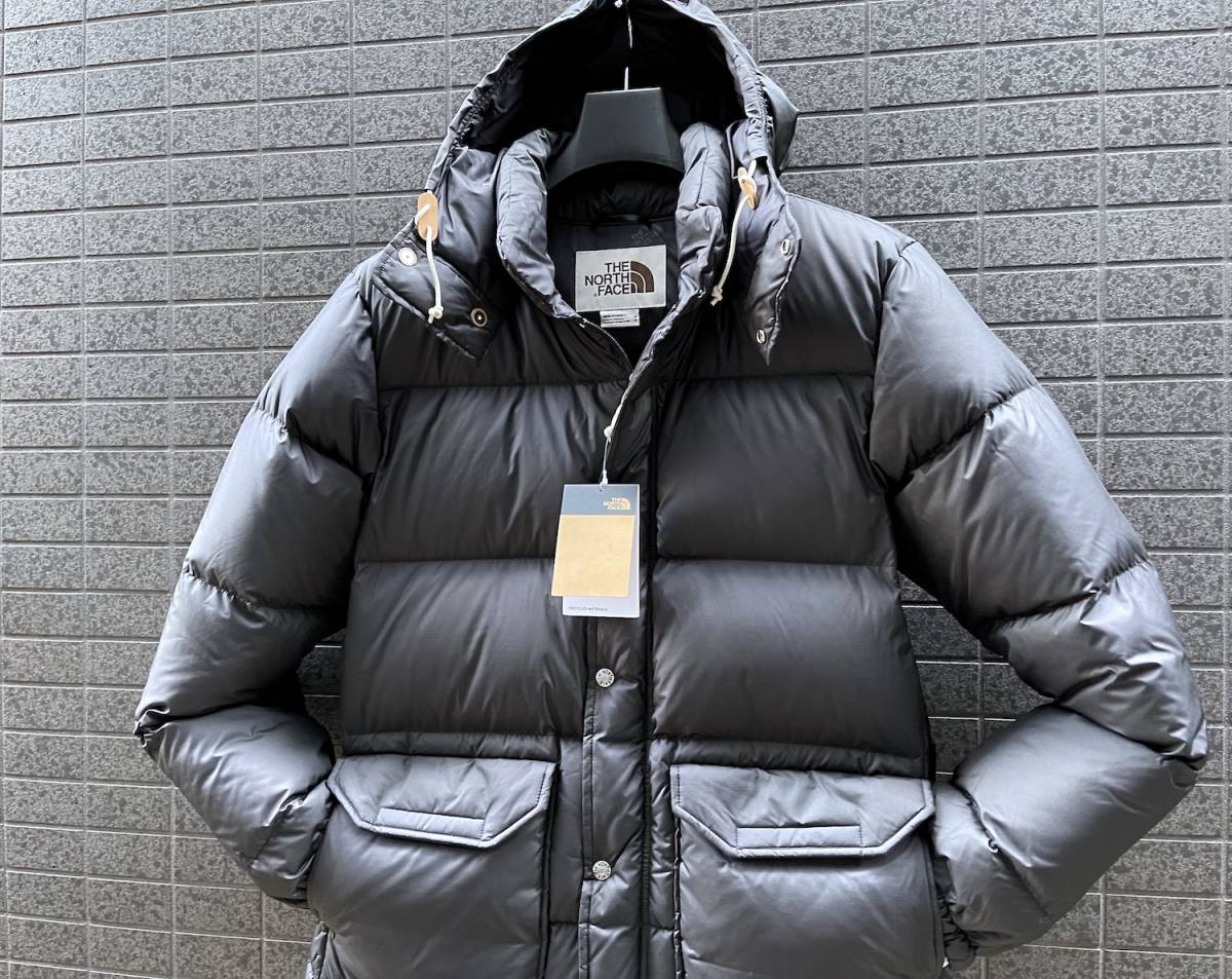 ◆モデル出品◆新品 XXLサイズ ノースフェイス シエラ フード付グースダウンジャケット 黒/ブラック Sierra Down Parka US限定デザイン 