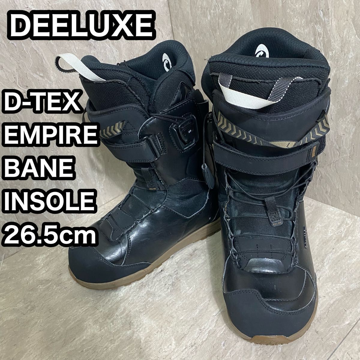 DEELUXE D-TEX EMPIRE BANE INSOLE 26 5cm ディーラックス 