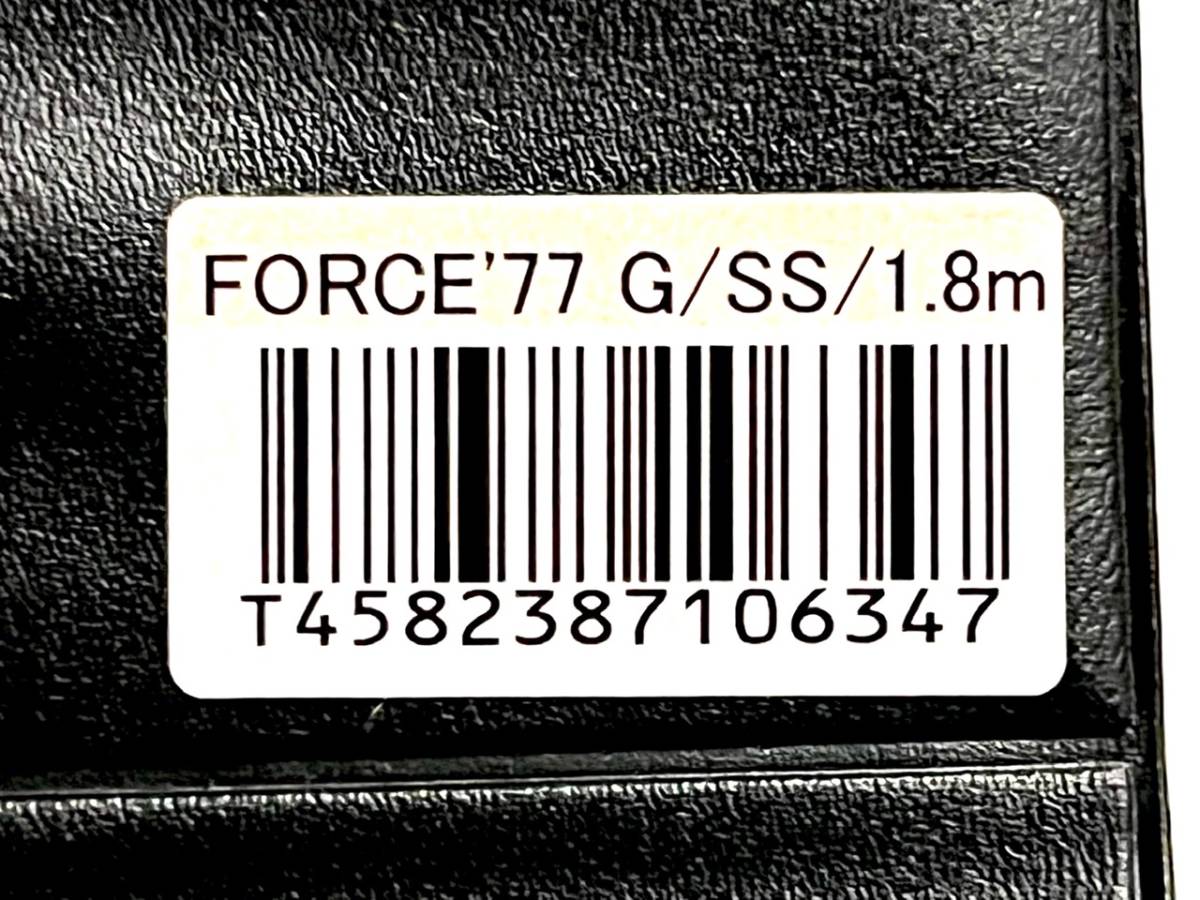 531226030　Force'77G　OYAIDE　ケーブル　ギター　1.8m　MP（S）-MP（S）ケース付き　アクセサリー_画像6