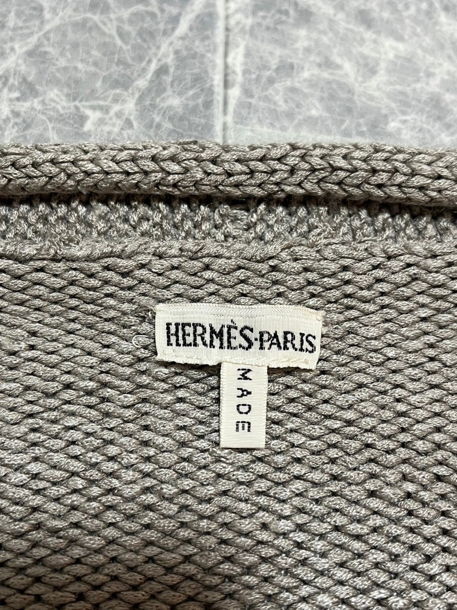 HERMES Margiela Vintage Miss Deana Hermes Margiela Vintage ошибка ti дыра шелк no color вязаный кардиган M размер 