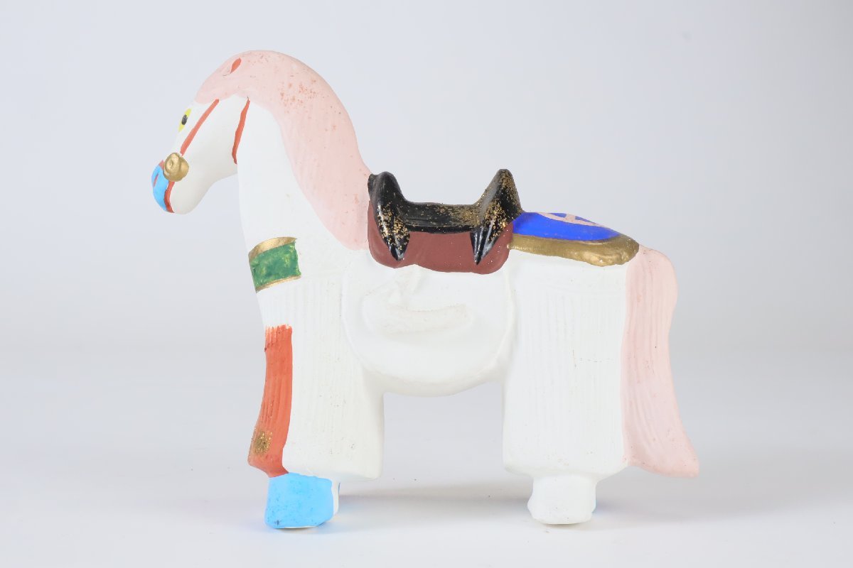 伏見人形 飾り馬 郷土玩具 大阪府 民芸 伝統工芸 風俗人形 置物の画像3