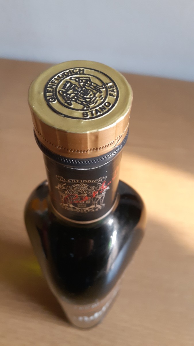 古酒　未開栓　Glenfiddich グレンフィディック ピュアモルト Pure Malt スコッチ ウイスキー 筒入り 750ml43%_画像4