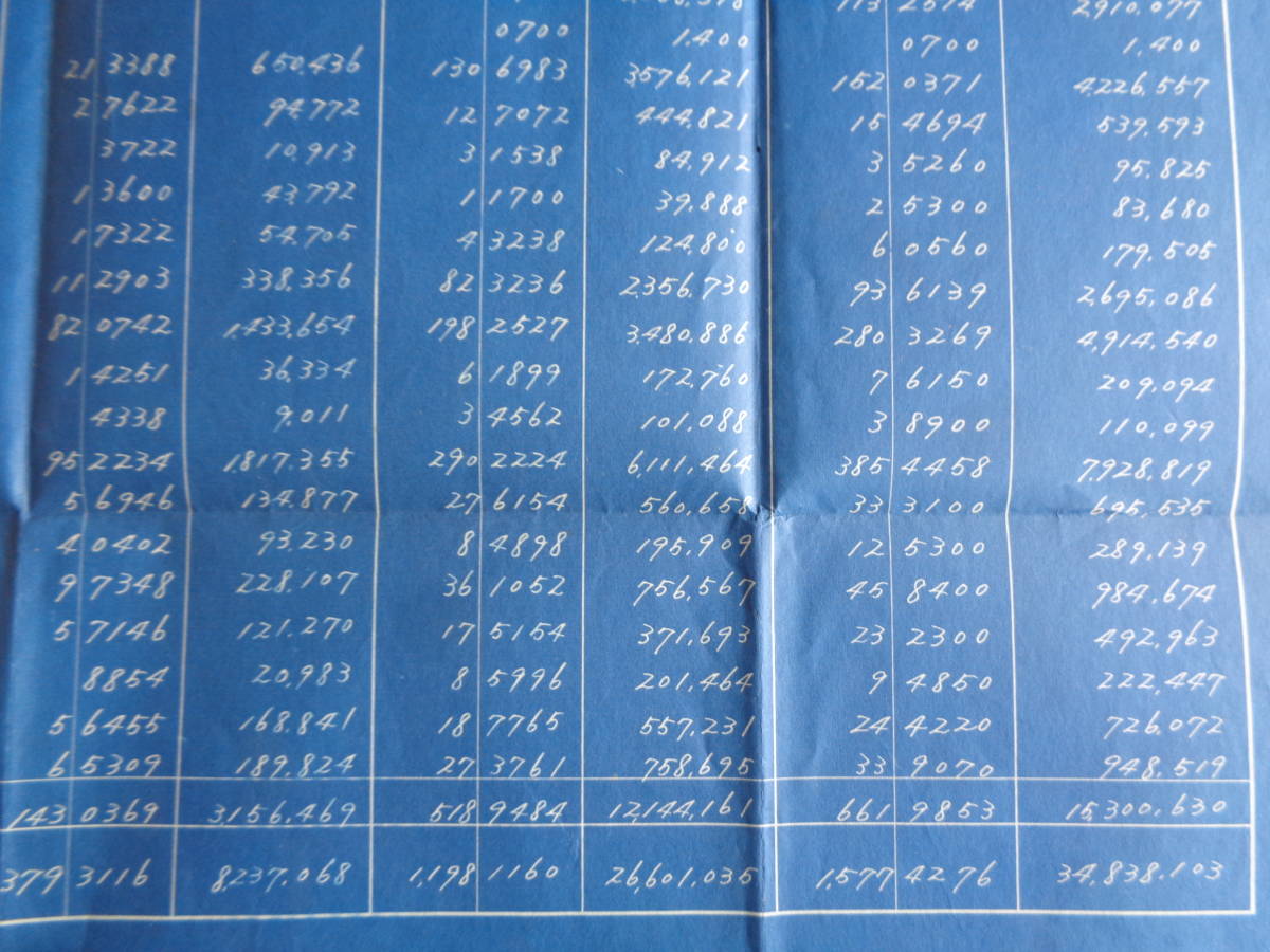 鳳梨栽培統計表・改良種（台湾合同鳳梨株式会社、昭和11年・1936年）高雄州、台南州、台中州　州別・市部別統計_画像10