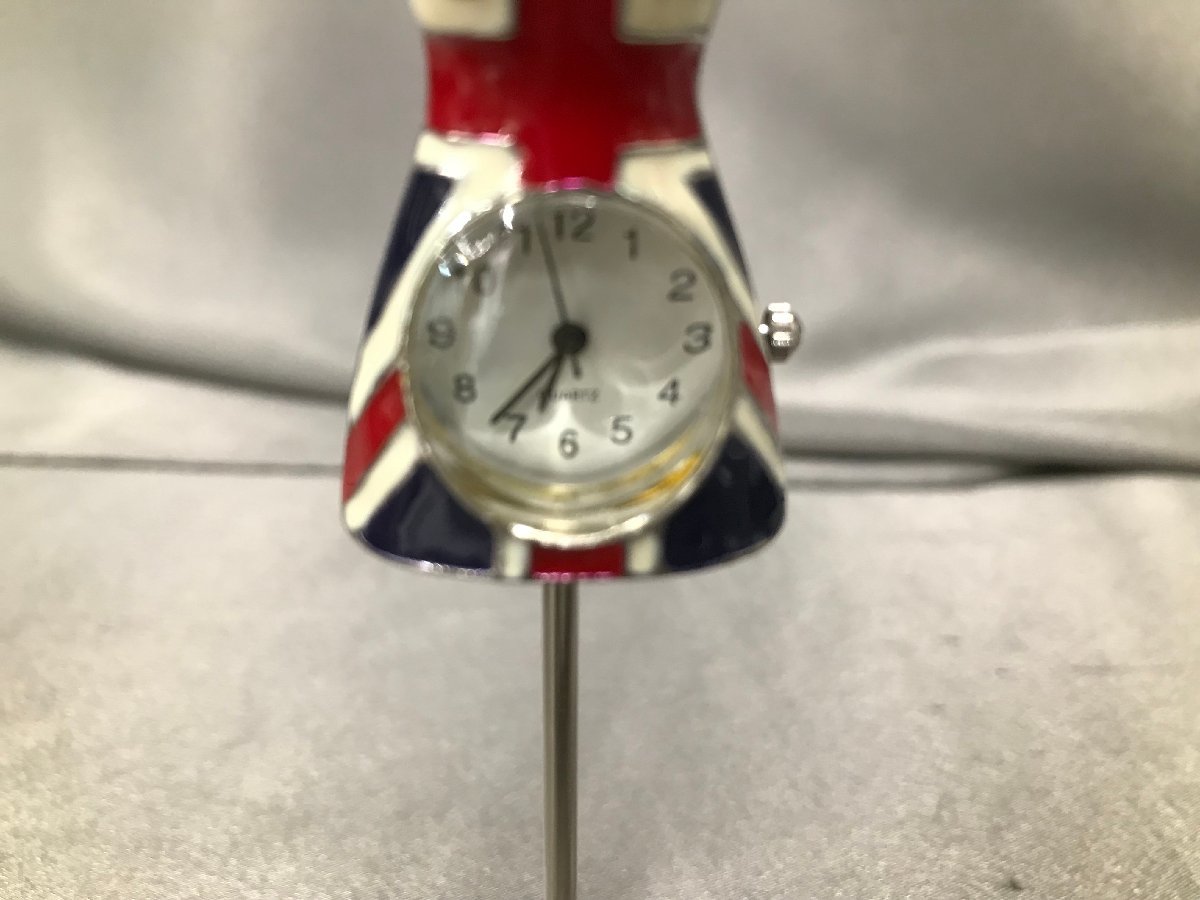 11-28-837 ◎BR 未使用品 ミニチュアクロック 置き時計 時計 インテリア小物 コレクション トルソー C510Aの画像4