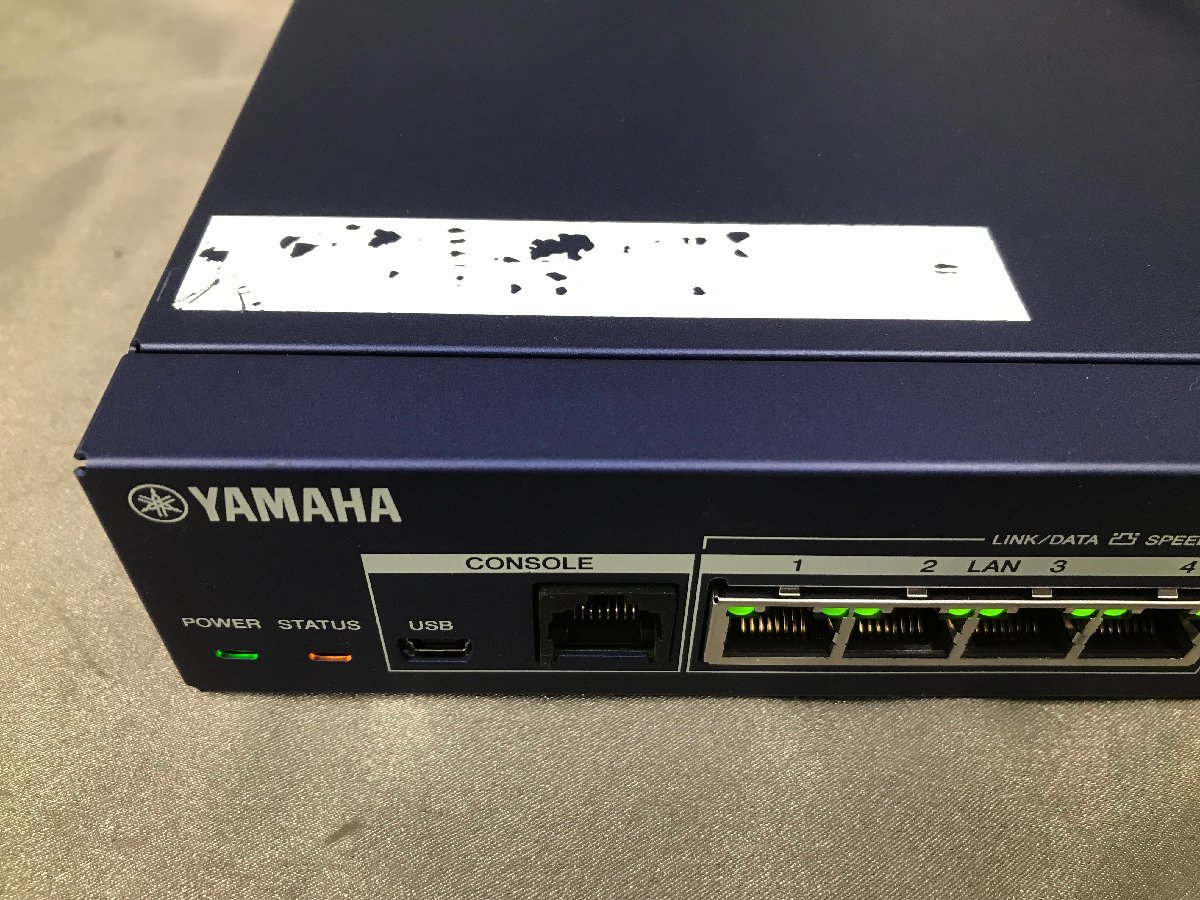 01-25-644 ◎AO　中古品　YAMAHA ルーター RTX830 ヤマハネットワーク製品 ギガビットVPNルーター_画像3