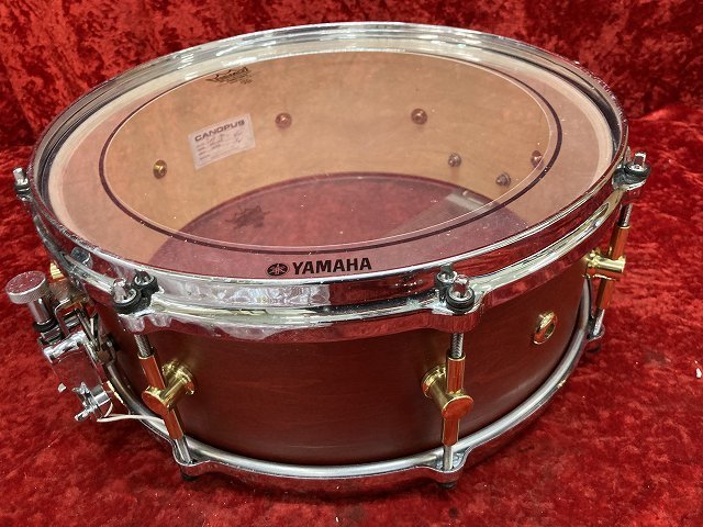 01-26-921 ★AO 楽器 音楽 演奏 CANOPUS DRUMS カノウプス MO-1455 スネアドラム  中古の画像1