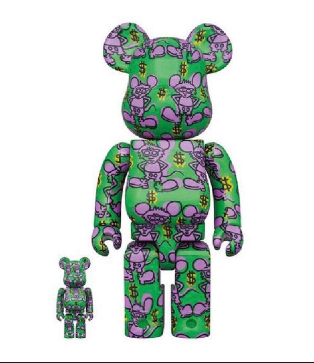 be@rbrick Keith Haring #11 100% & 400%ベアブリック キース ヘリング andymickey アンディミッキー medicom toy メディコムトイ
