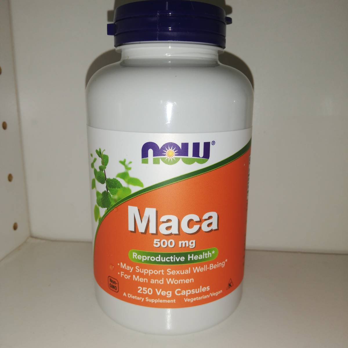  maca 500mg 250beji Capsule high capacity NOW Foodsnauf-z[ new goods * including carriage ]